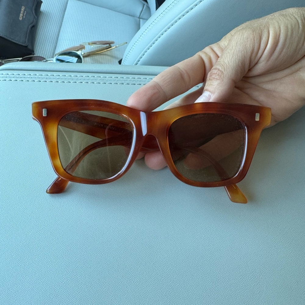 Celine light brown tortoise sunglasses